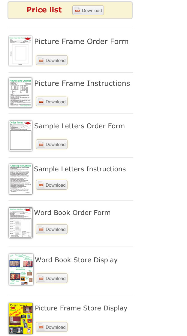 Order Forms